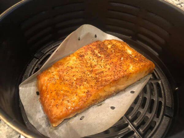 salmon in the air fryer