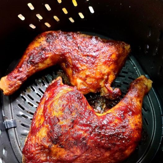 air fryer bbq chicken legs