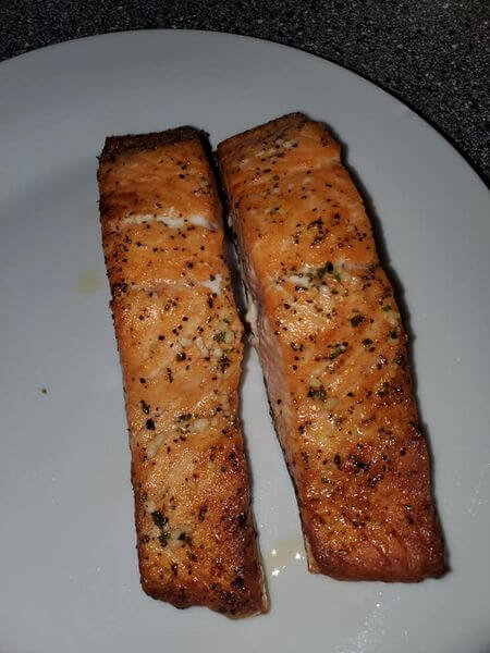 frozen salmon in air fryer