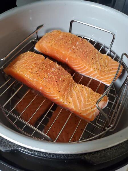 salmon air fryer