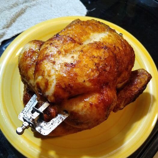 rotisserie chicken air fryer