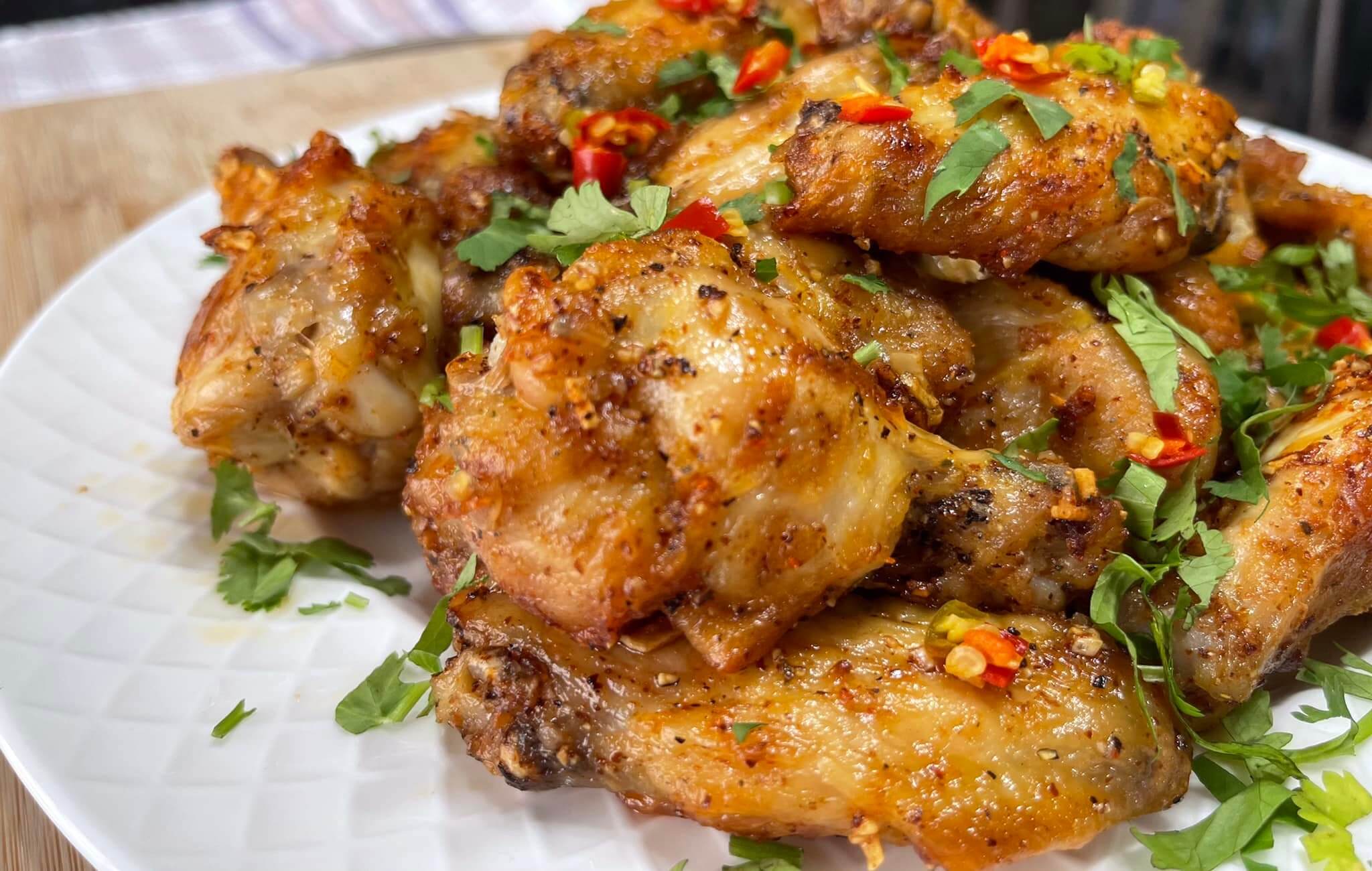 air fryer chicken wings frozen