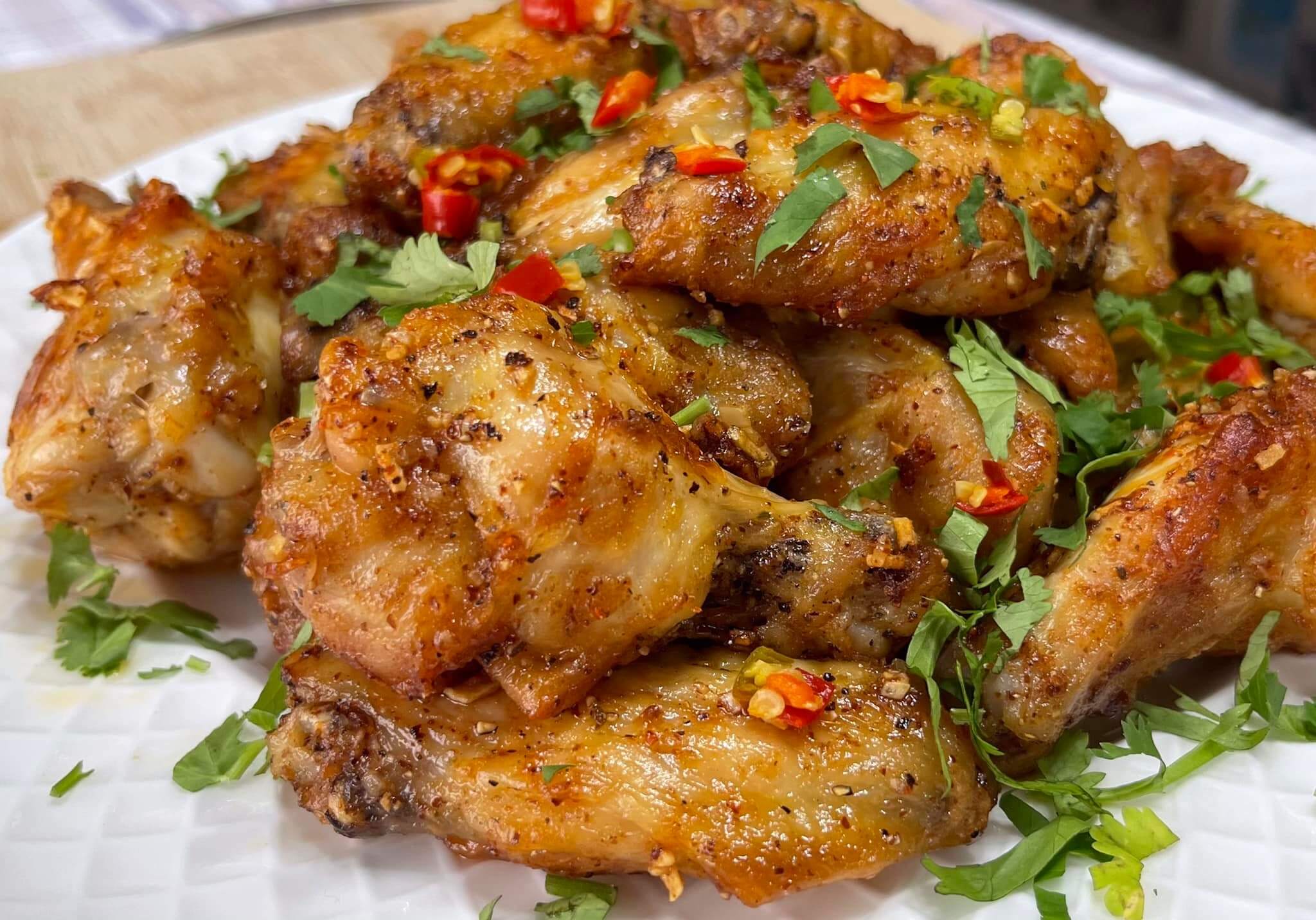 frozen wings in air fryer