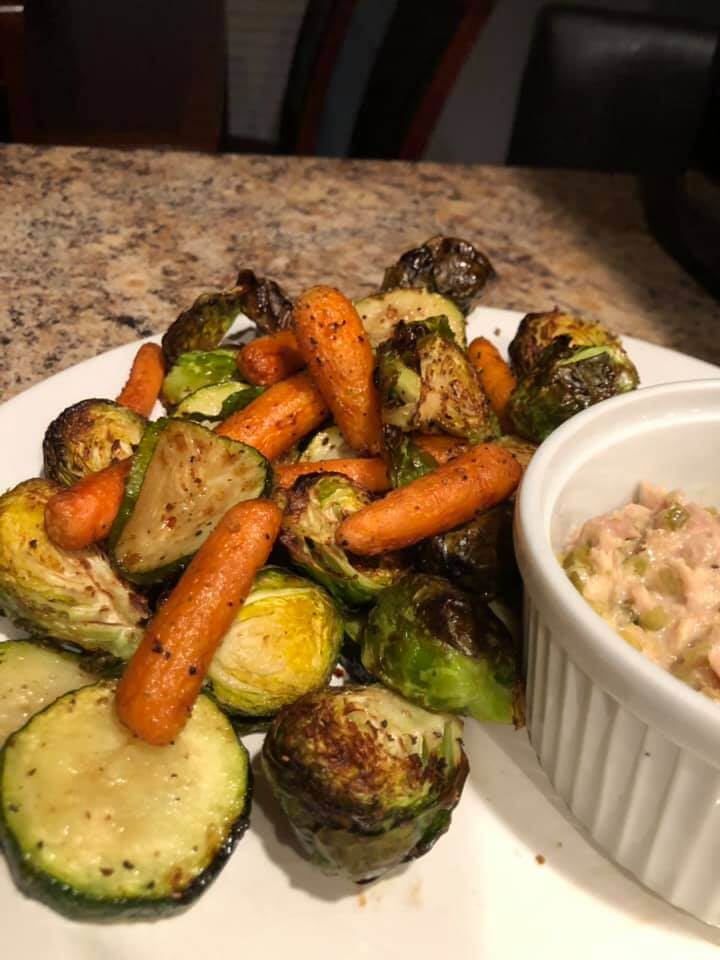 brussel sprouts in air fryer