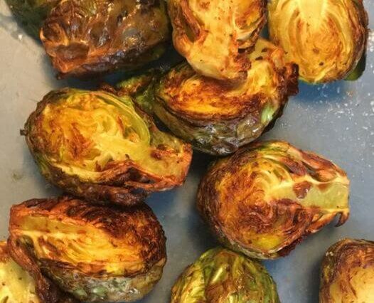 air fryer brussels sprouts