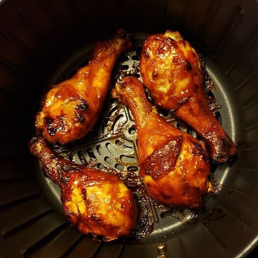 bbq drumsticks in air fryer