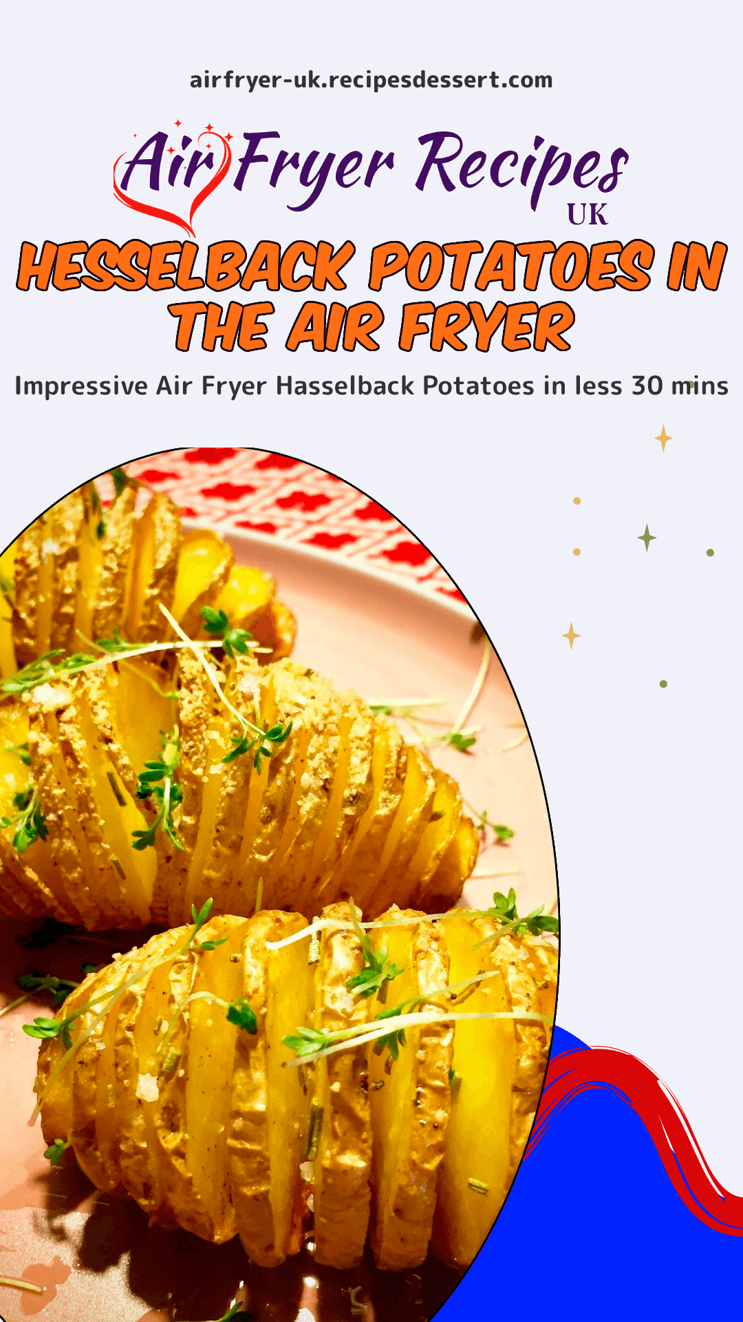 Air fryer hasselback potatoes are a delicious and visually impressive side dish. they become crispy on the outside and tender on the inside.