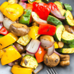 Air fryer roasted vegetables are healthier and delicious meal become increasingly popular in recent years, is quick and easy to prepare and cook