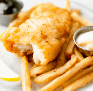 The air fryer fish and chips recipe is a healthier and more convenient way to enjoy this classic dish. It is crispy and delicious, you need to try it!