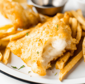 The air fryer fish and chips recipe is a healthier and more convenient way to enjoy this classic dish. It is crispy and delicious, you need to try it!