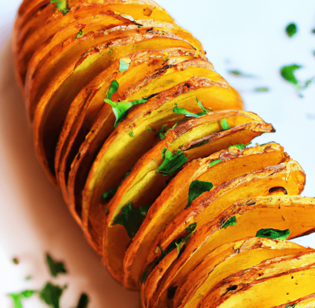 Air fryer hasselback potatoes are a delicious and visually impressive side dish. they become crispy on the outside and tender on the inside.