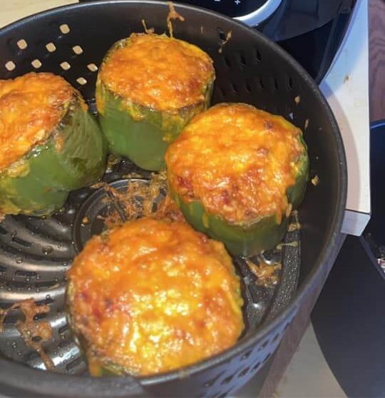 stuffed peppers air fryer