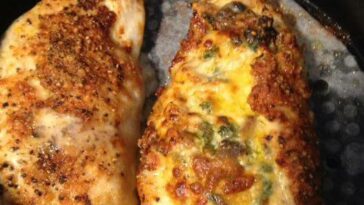 barber raw stuffed chicken breasts air fryer