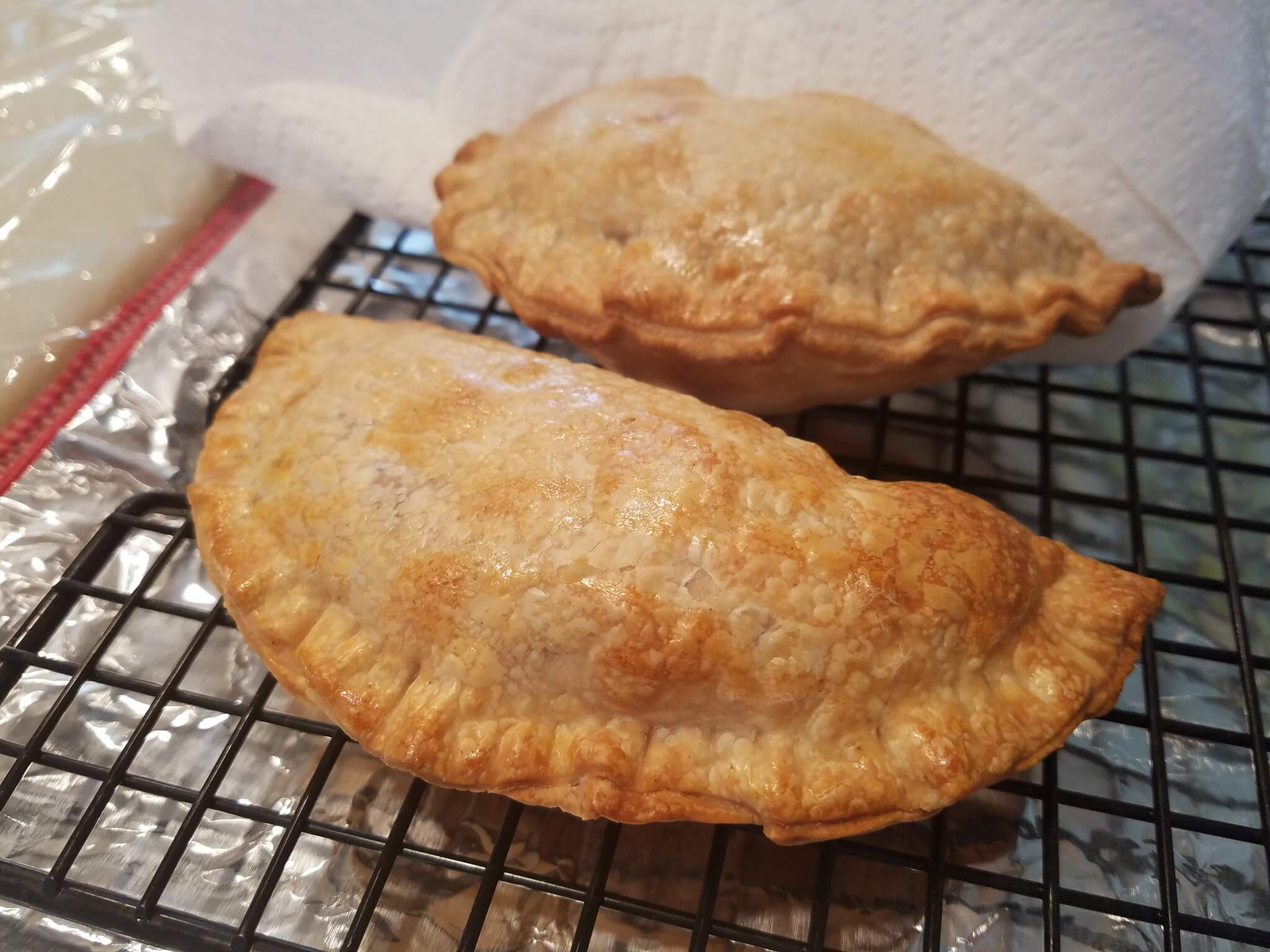 air fryer beef empanadas