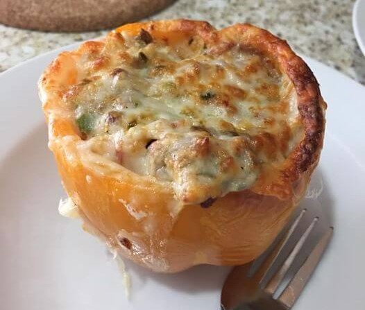 air fryer stuffed peppers