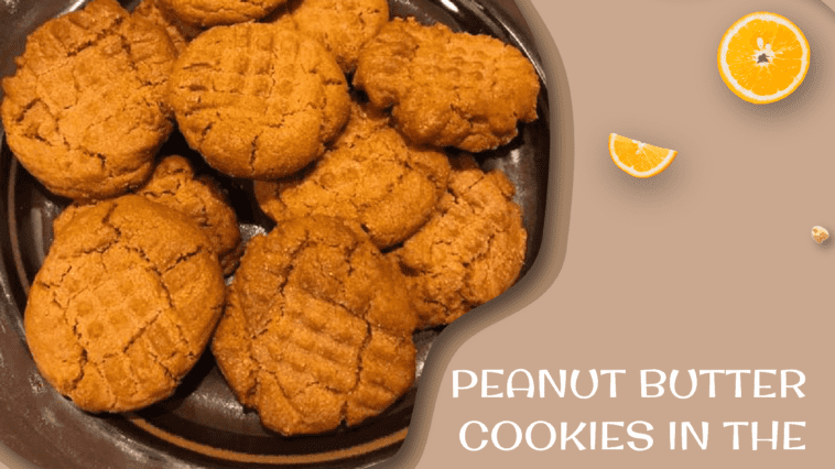 air fryer peanut butter cookies