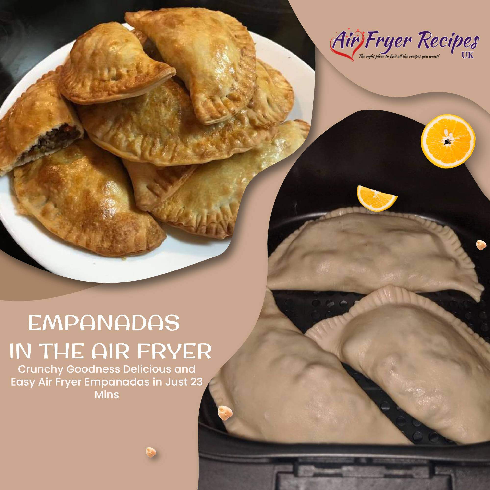 air fryer empanadas