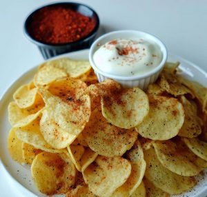 homemade potato chips air fryer