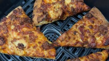 reheat pizza in air fryer