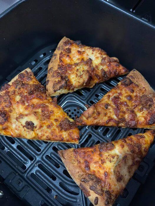 reheat pizza in air fryer