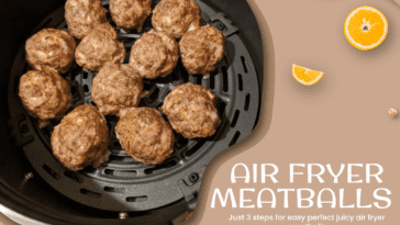 meatballs in the air fryer