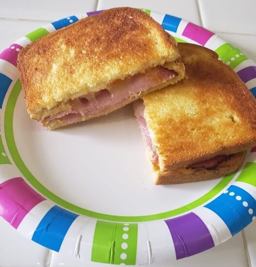 Air Fryer Grilled Cheese Sandwich