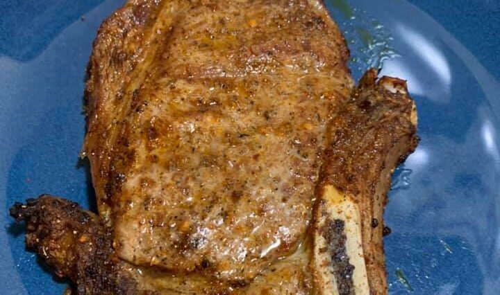 Air Fryer Ribeye Steak