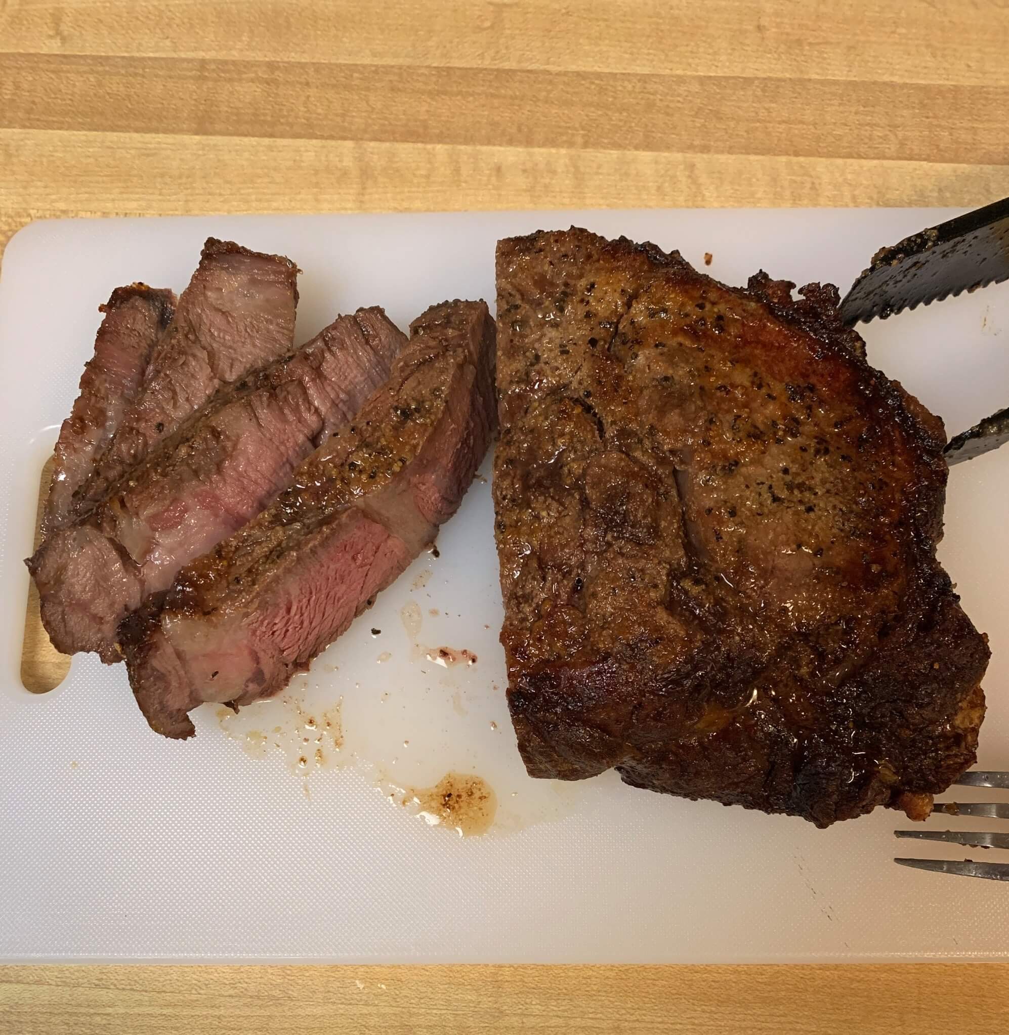 Air Fryer Ribeye Steak