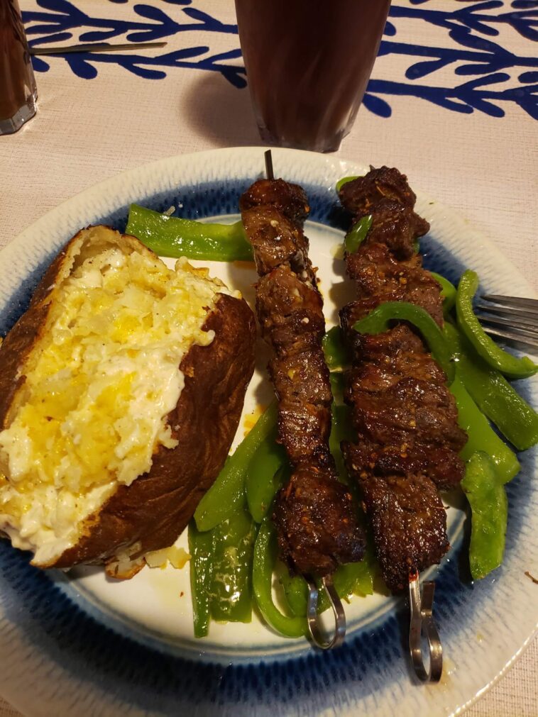 Baked Potatoes in the air fryer